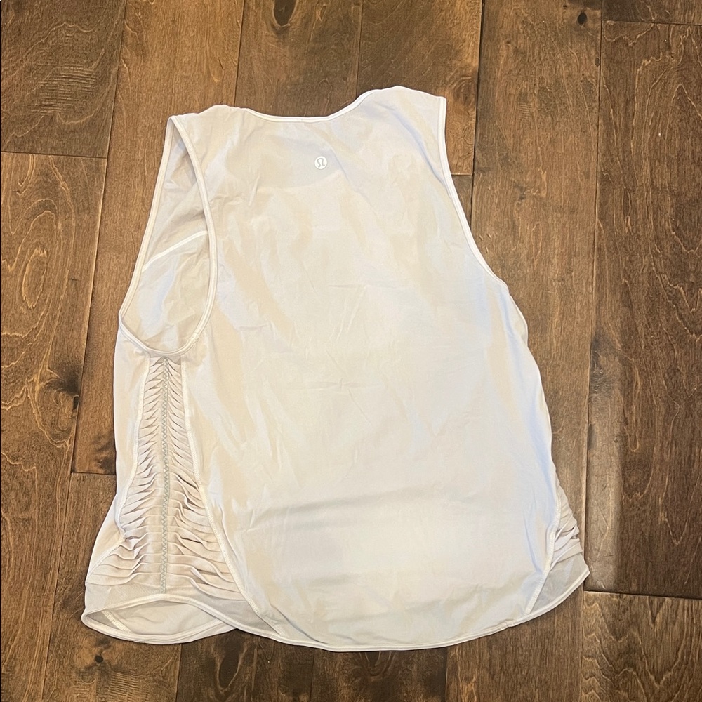 lululemon athletica White Tank Top